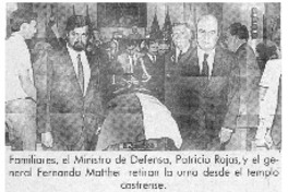 Emoción en funerales de Diego Barros Ortiz