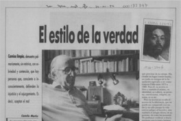 El estilo de la verdad