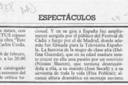 Ictus volvió a escena