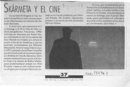Skármeta y el cine  [artículo].