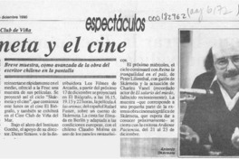 Skármeta y el cine  [artículo].