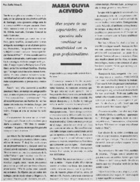 María Olivia Acevedo