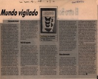 Mundo vigilado  [artículo] Fernando Jerez.