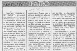 Km 69 o are you lonesome tonight