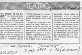 "El mundo es un pañuelo"  [artículo] Yolanda Montecinos.