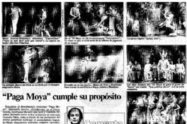 "Paga Moya" cumple su propósito