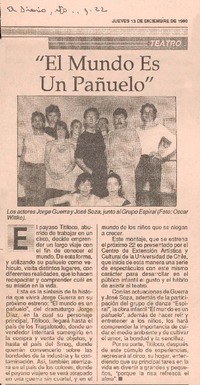 "El Mundo es un pañuelo"
