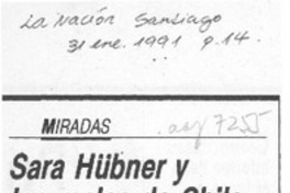 Sara Hübner y los males de Chile