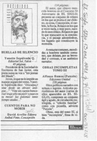 Libros recibidos  [artículo].