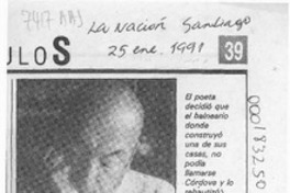 Pablo Neruda bautizó a Isla Negra  [artículo].