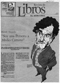 "Soy una persona a medio camino"  [artículo] Ana María Larraín.