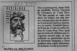 Muñecas, militares y pececitos  [artículo].