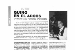 Quino en el Arcos