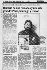 Historia de dos ciudades y una isla grande, París, Santiago y Chiloé  [artículo].