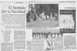 El sentido de la Navidad