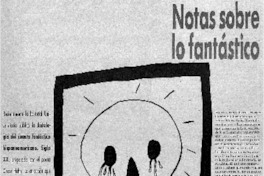 Notas sobre lo fantástico