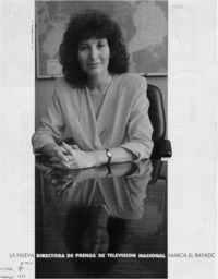 Patricia Politzer, "Quiero arrasar"  [artículo] Lilian Olivares.