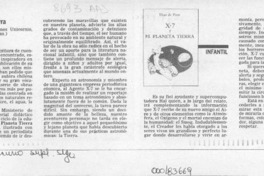 X-7 y el planeta Tierra  [artículo] Jéssica Atal.