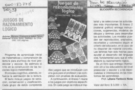 Juegos de razonamiento lógico