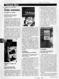 Problemas contemporáneos en bioética  [artículo].