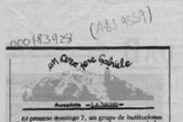 Gabriela y el fugitivo  [artículo] Roque Esteban Scarpa.