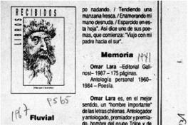 Libros recibidos  [artículo].