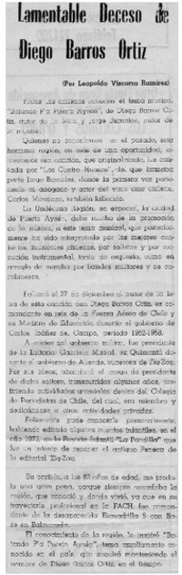 Lamentable deceso de Diego Barros Ortiz