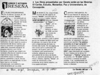 Reseña  [artículo].