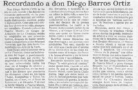 Adiós Diego Barros Ortiz