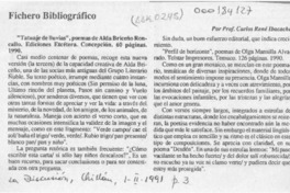 Fichero bibliográfico  [artículo] Carlos René Ibacache.