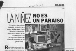 La niñez no es un paraíso  [artículo] Mariana Merino.