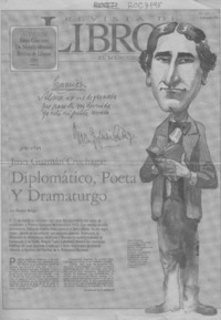 Diplomático, poeta y dramaturgo  [artículo] Beatriz Berger.