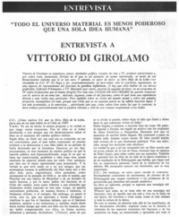 "Todo el universo material es menos poderoso que una sola idea humana"
