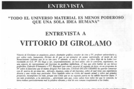 "Todo el universo material es menos poderoso que una sola idea humana"