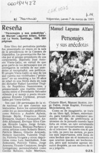 Reseña  [artículo] O. Z. B.