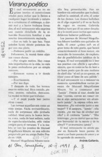 Verano poético