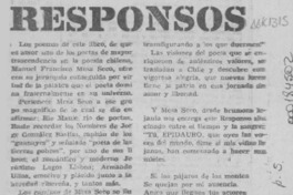 Responsos  [artículo] Carlos René Correa C.