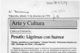 Pesutic, lágrimas con humor  [artículo] Mario Tomás Schilling F.