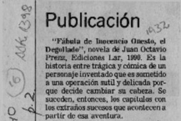 Publicación  [artículo].