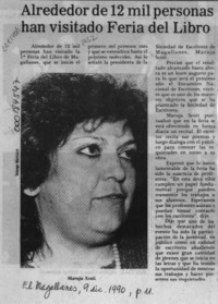 Alrededor de 12 mil personas han visitado Feria del libro  [artículo].