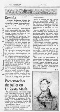 Reseña  [artículo] E. U.