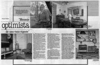 "Mensaje optimista de una vieja vigente"