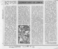 Las muertes de un falte difunto  [artículo] Lucía Guerra Cunninngham.