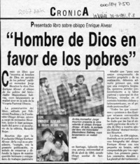 "Hombre de Dios en favor de los pobres"  [artículo].