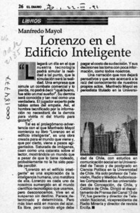 Lorenzo en el edificio inteligente  [artículo].
