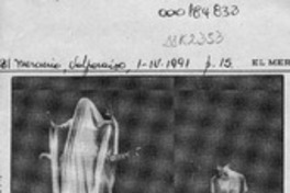 Aplaudida pieza teatral llegará a fines de mes  [artículo].