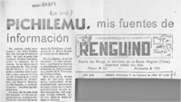 Pichilemu, mis fuentes de información  [artículo].