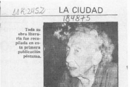 Lanzan libro de Selva Saavedra  [artículo].