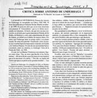 Notas literarias  [artículo] Mesa Seco.