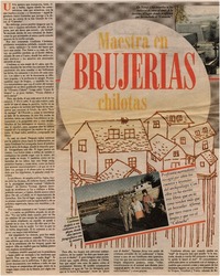 Maestra en brujerías chilotas